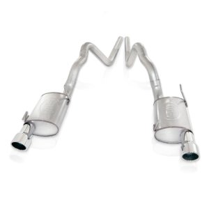 Ford Shelby GT500 Performance Exhaust - Stainless Works - Catback S-Tube Mufflers - `07-`10
